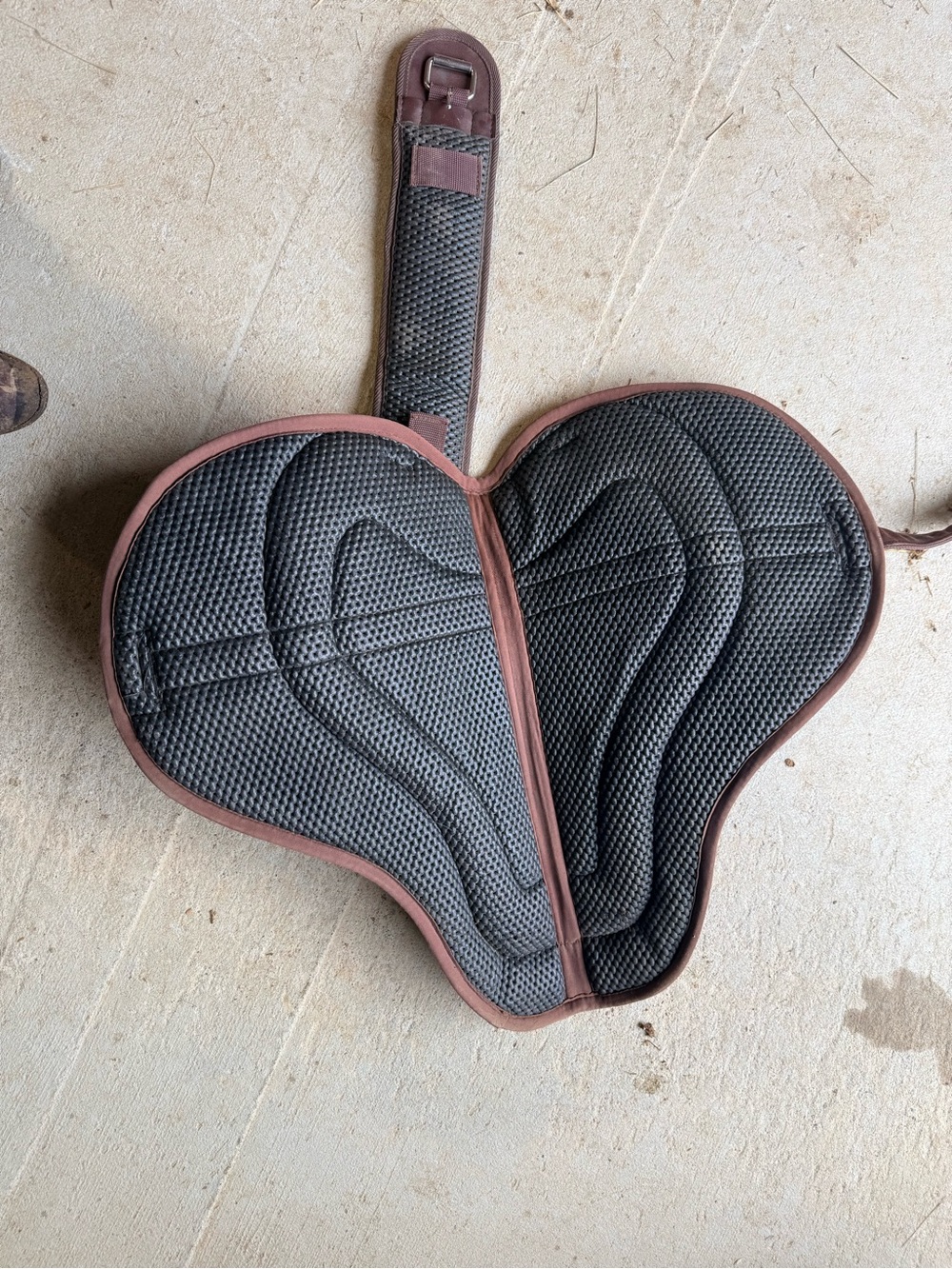Thinline Brown Bareback Pad - Picture 2 of 5
